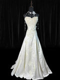 Rustic Long Wedding Gowns 70s Unique Dresses Mermaid Sweetheart Bohemian Style for Bride With Lace Corset Fitted Petite/Plus Size Bridal Gown HZ0311