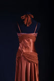 Vintage Sheath Halter Spaghetti Strap Satin Lace Party Dress With Beads 1950s Retro Classy Birthday Dinner Prom Dress HZ0311