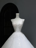Elegant Classy Long Wedding Gowns Boho Ideas Spaghetti Strap Dresses Bohemian Style for Bride With Fitted Lace Bridal Gown HZ0311