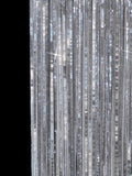 Chic Sheath Square Neck Silver Sequin Long Prom Formal Fancy Evening Dresses Dinner Outfits Classy Party Gowns HZ0311