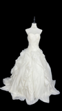 Retro Ball Gown Sweetheart Tulle Layers Style Long 1950s Inspired Wedding Dress Bride Gowns Wedding Dresses HZ0311