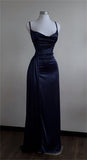 Backless Sleeveless Long Prom Dress Women Summer Lace Up Swinging Collar Party Club Evening Dresses HZ0311